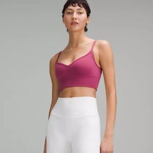 lululemon athletica Magenta Sports Bra